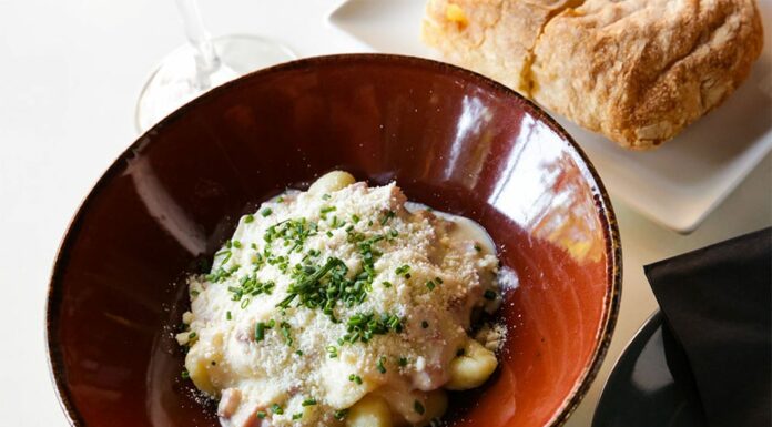 Gnocchis à la carbonara