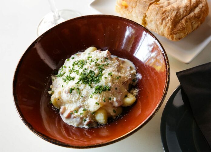 Gnocchis à la carbonara