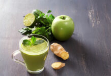 Jus Detox aux Pommes / Concombre et Gingembre