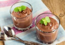 Mousse au chocolat légère et express