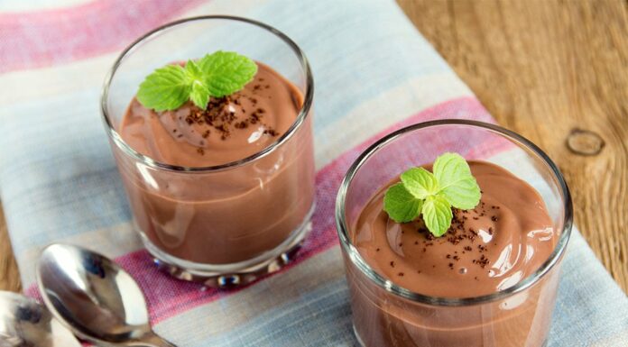 Mousse au chocolat légère et express