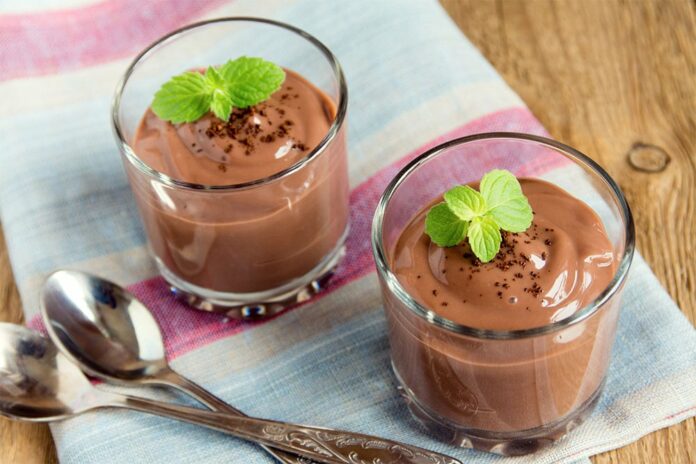 Mousse au chocolat légère et express