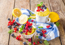 Mug Cake au citron