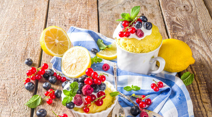 Mug Cake au citron