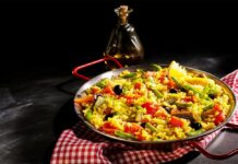 Paella aux légumes