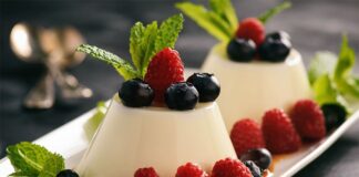 Panna cotta au yaourt