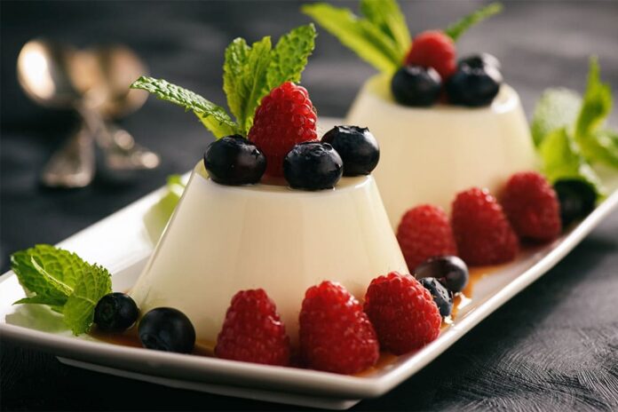 Panna cotta au yaourt