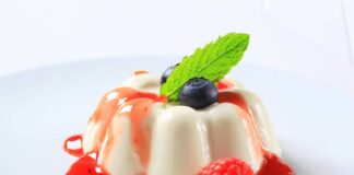 Panna cotta légère