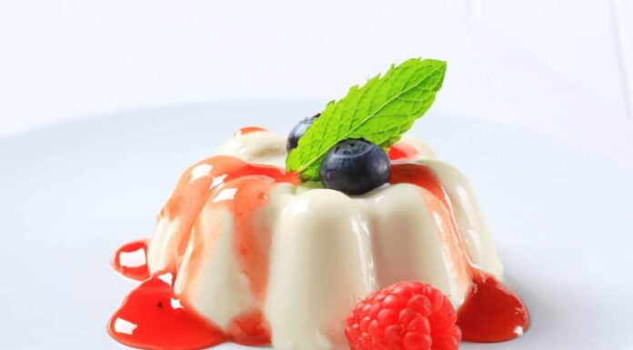 Panna cotta légère