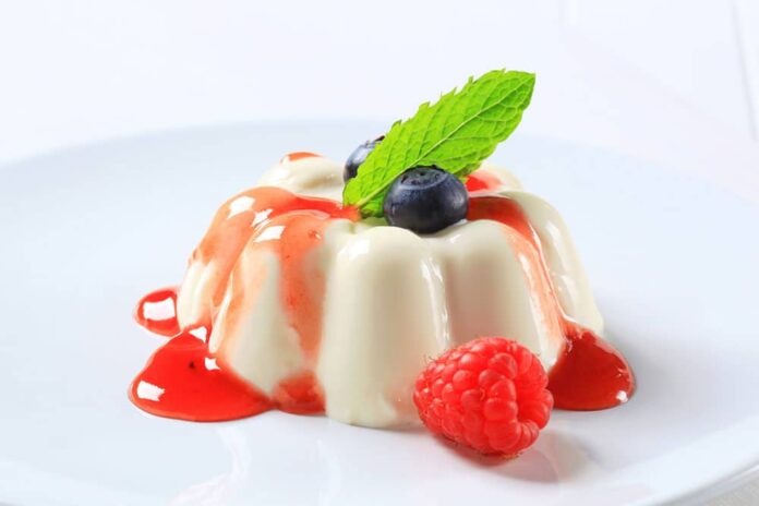 Panna cotta légère