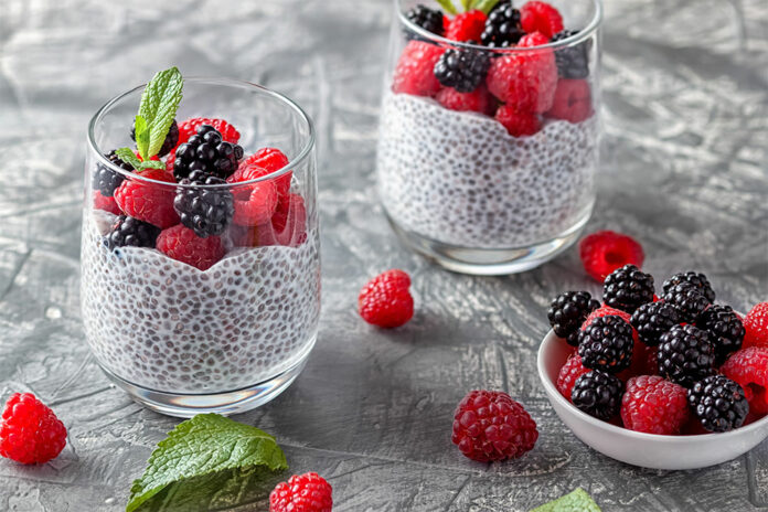 Pudding de Graines de Chia léger