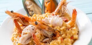 Risotto aux fruits de mer