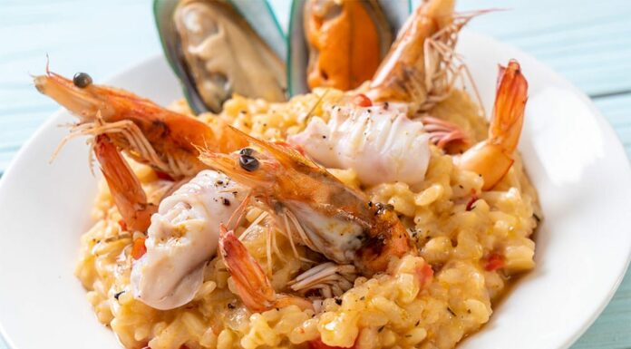 Risotto aux fruits de mer