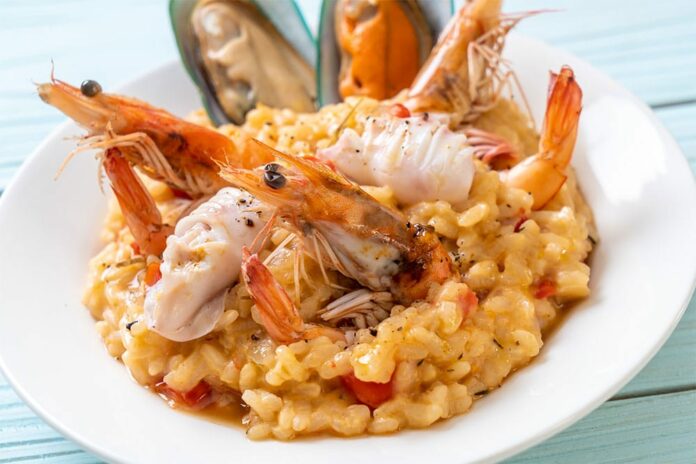 Risotto aux fruits de mer