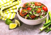 Salade de lentilles