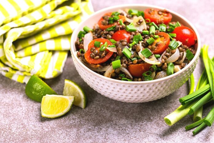 Salade de lentilles