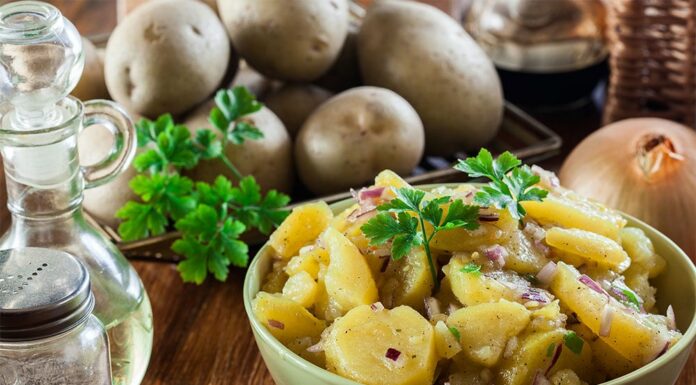 Salade de pommes de terre au citron