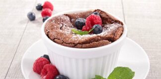 Soufflé au cacao