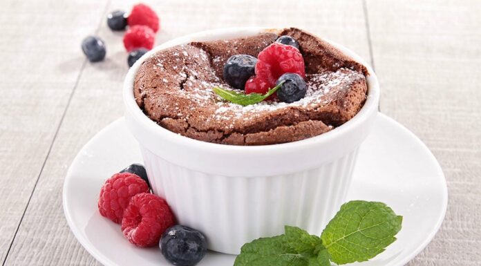 Soufflé au cacao