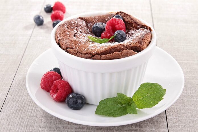 Soufflé au cacao