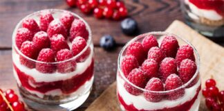 Tiramisu aux framboises