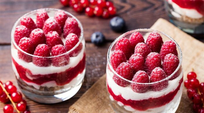 Tiramisu aux framboises