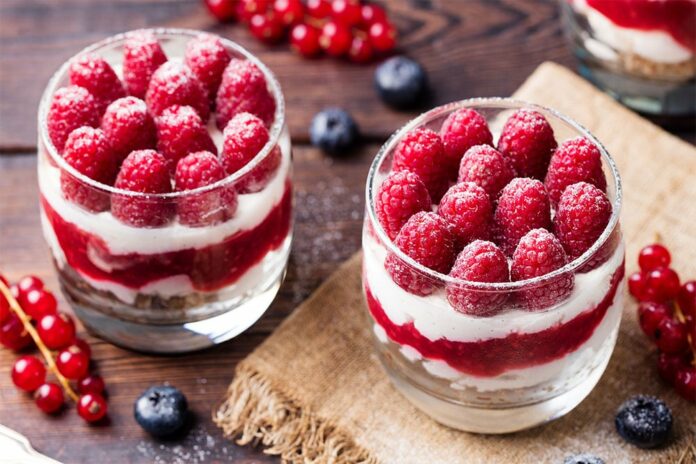 Tiramisu aux framboises