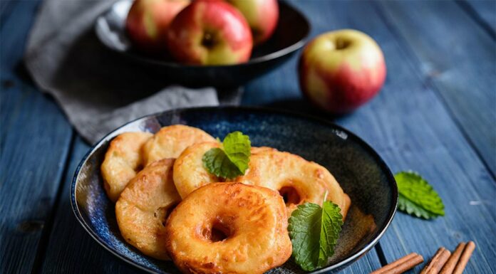 beignets aux pommes