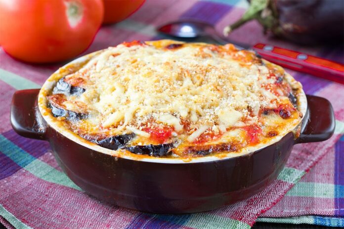 Aubergines à la Parmigiana