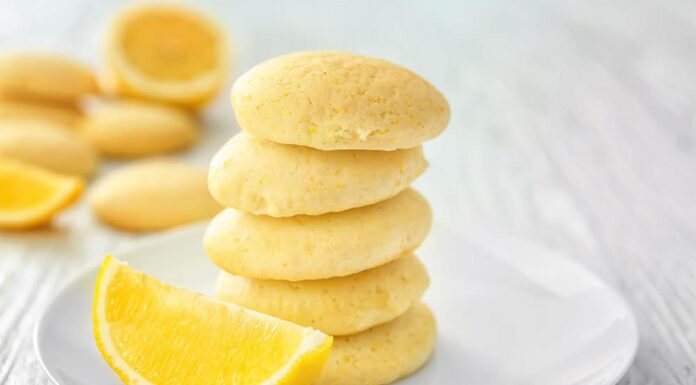 Biscuits légers au goût de citron