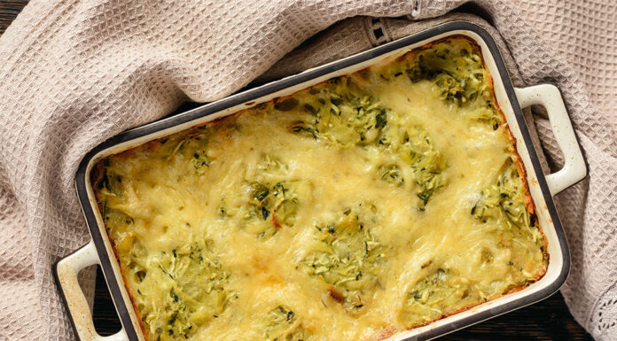 Gratin de pommes de terre aux courgettes