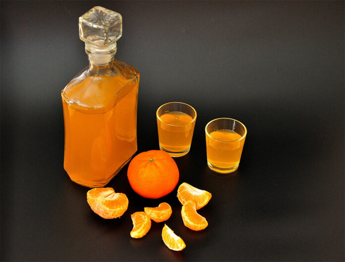 Liqueur de Mandarines Maison au Thermomix