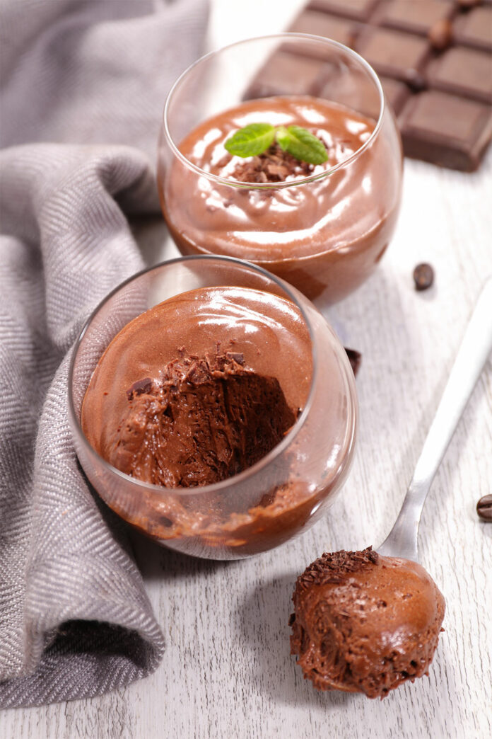 Mousse de chocolat ultra light