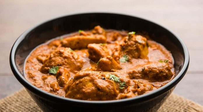 Poulet korma