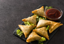 Samosas au thon et légumes