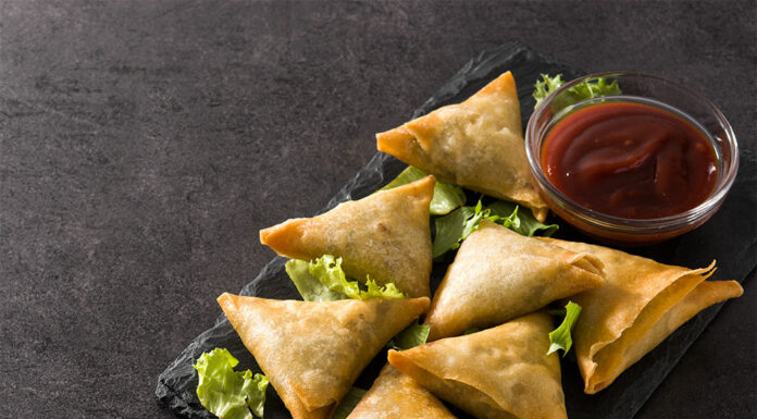 Samosas au thon et légumes