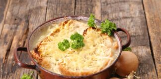 Soupe à l’oignon gratinée avec Thermomix