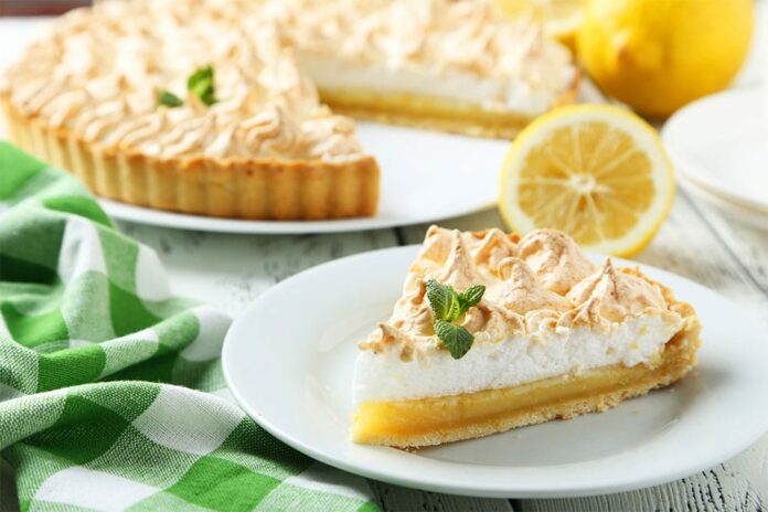 Tarte au citron meringuée