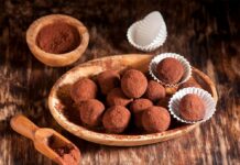 Truffes au chocolat légères