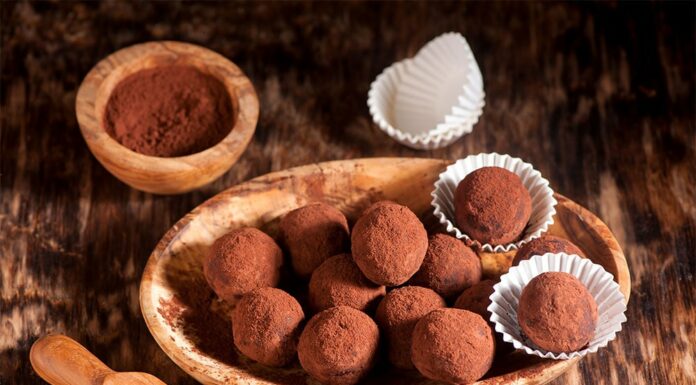 Truffes au chocolat légères