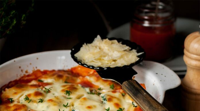 gratin de chou-fleur à la sauce bolognaise