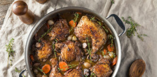 poulet bourguignon