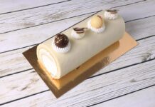 Bûche Rafaello au Thermomix