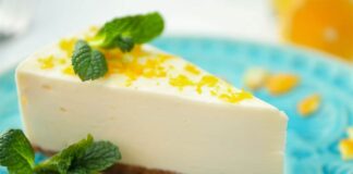 Cheesecake au citron sans cuisson