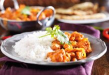 Curry de poulet au fromage blanc