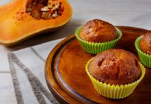 Muffins au butternut et aux épices