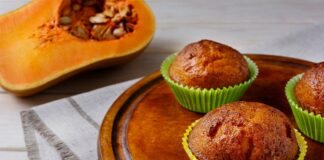 Muffins au butternut et aux épices