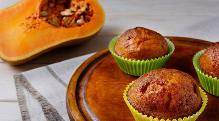 Muffins au butternut et aux épices