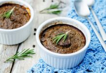 Soufflé de Noël au foie gras au Thermomix