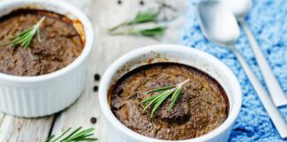 Soufflé de Noël au foie gras au Thermomix